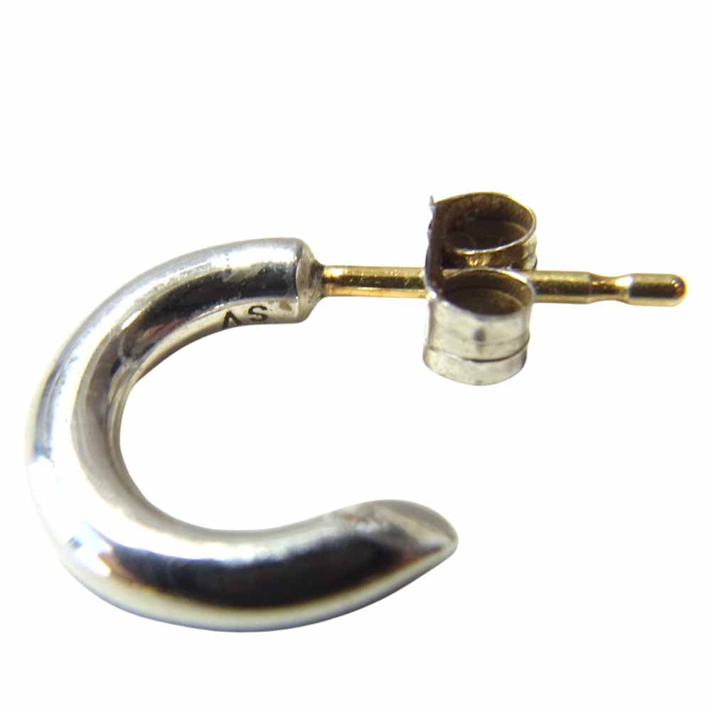 キャリアリング × 藤原ヒロシ HF 001 ピアス シルバー系【中古】