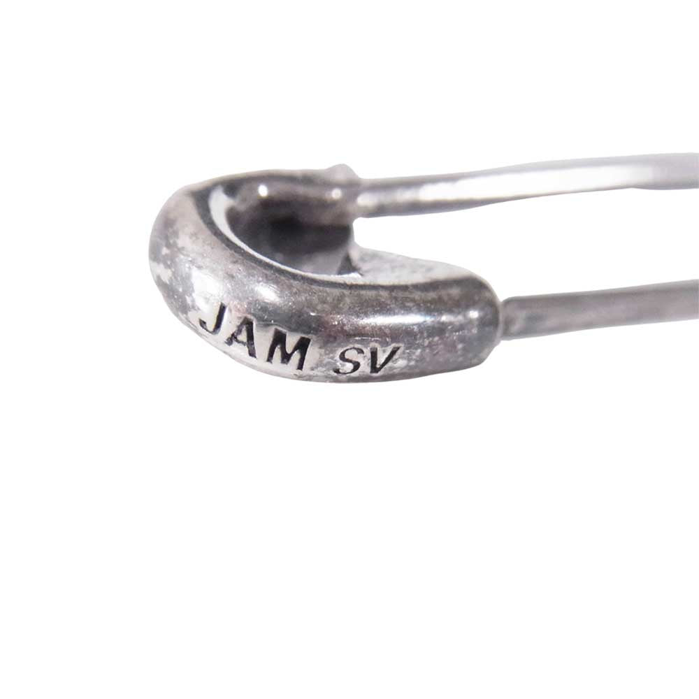 JAM HOME MADE ジャムホームメイド × CABANE de ZUCCA カバンドズッカ 安全ピン ネックレス シルバー系【中古】