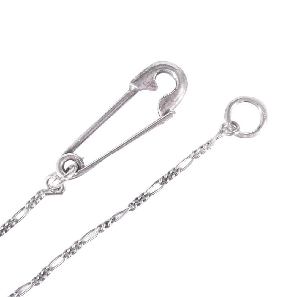 JAM HOME MADE ジャムホームメイド × CABANE de ZUCCA カバンドズッカ 安全ピン ネックレス シルバー系【中古】
