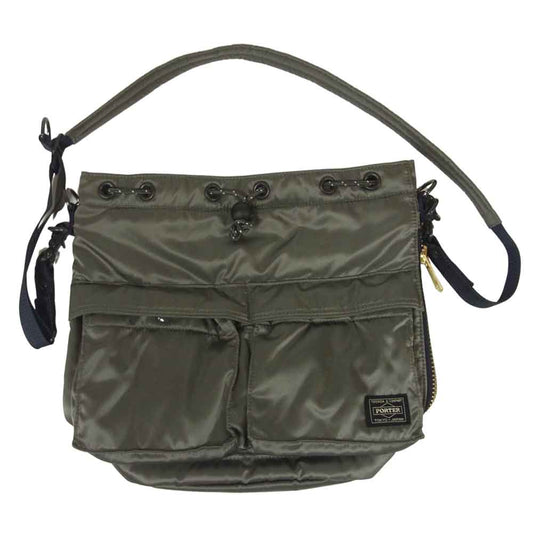 PORTER ポーター PX TANKER 2WAY TOOL BAG ショルダー バッグ グレー系【中古】