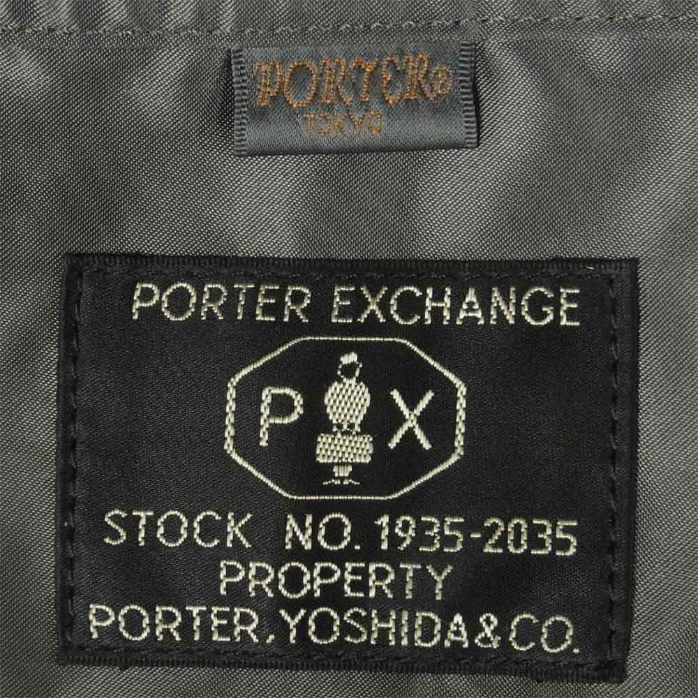 PORTER ポーター PX TANKER 2WAY TOOL BAG ショルダー バッグ グレー系【中古】