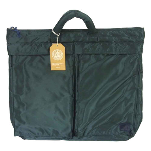 PORTER ポーター BAL-PORTER-67 BAL バル FLIGHT NYLON HELMET BAG ヘルメット バッグ 日本製 STEEL F【美品】【中古】