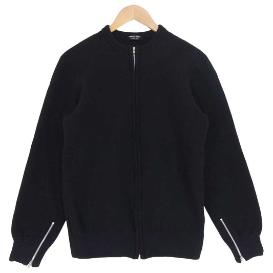 COMME des GARCONS HOMME PLUS コムデギャルソンオムプリュス 01AD PC-T033 ウール ジップ スウェット ブラック系 表記無し【中古】