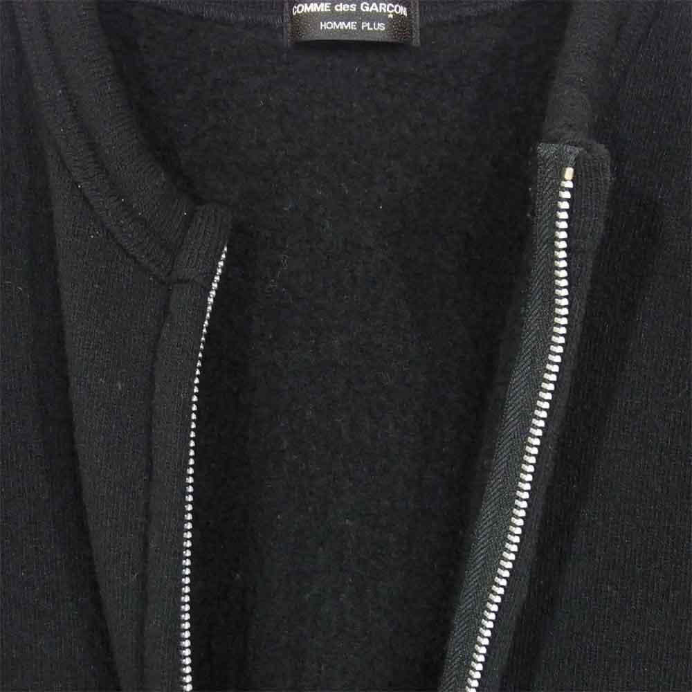 COMME des GARCONS HOMME PLUS コムデギャルソンオムプリュス 01AD PC-T033 ウール ジップ スウェット ブラック系 表記無し【中古】