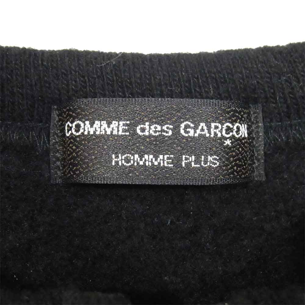 COMME des GARCONS HOMME PLUS コムデギャルソンオムプリュス 01AD PC-T033 ウール ジップ スウェット ブラック系 表記無し【中古】