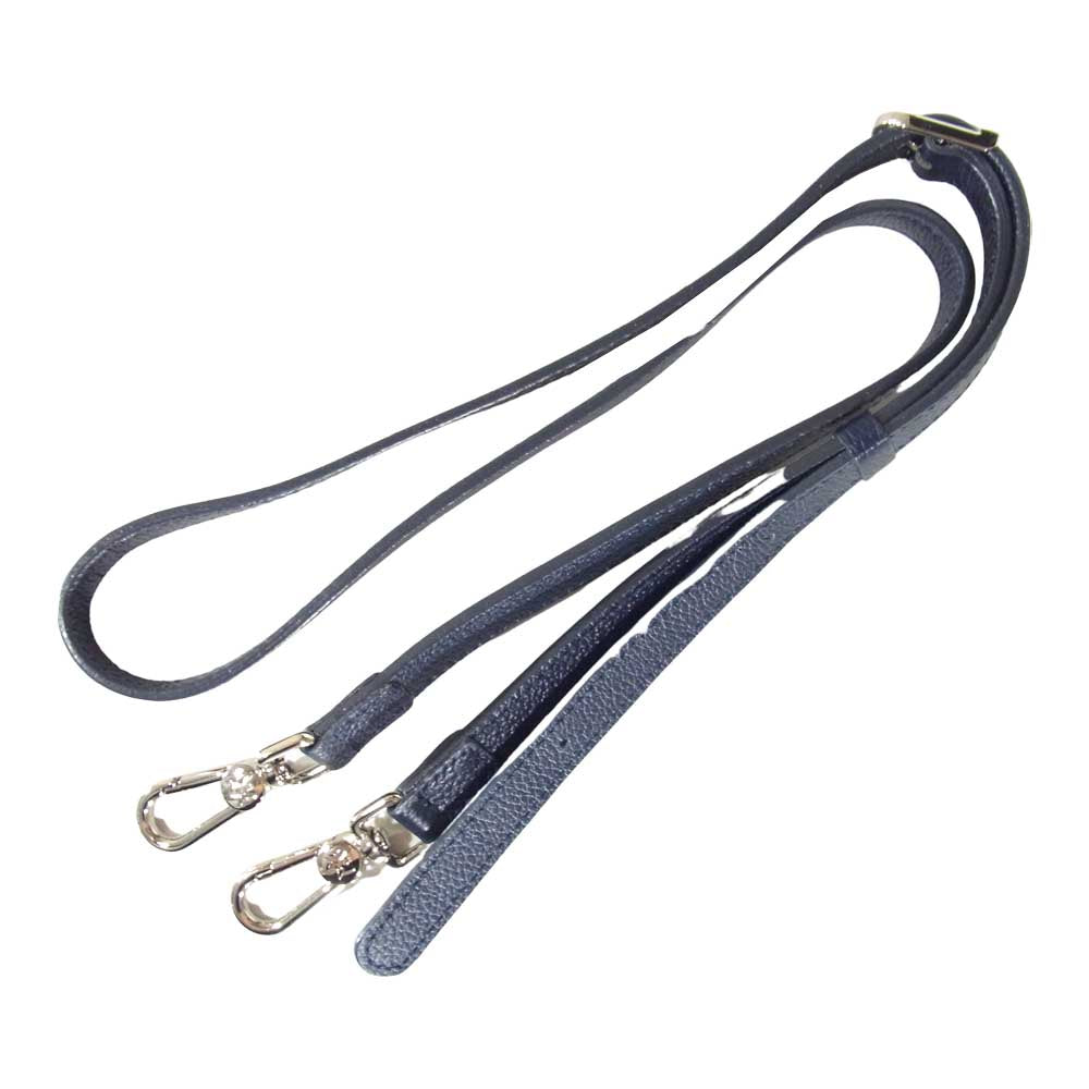 シンクビー A000451  フラワー ブルーカナリー 2WAY ショルダー ハンドバック ブルー系【極上美品】【中古】