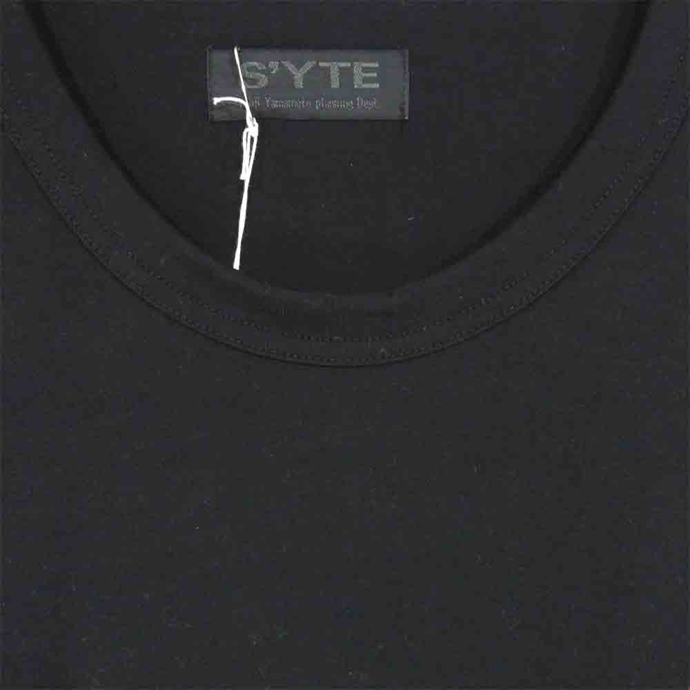 Yohji Yamamoto ヨウジヤマモト UB-T49-018-2 S'YTE サイト ハーフ ...