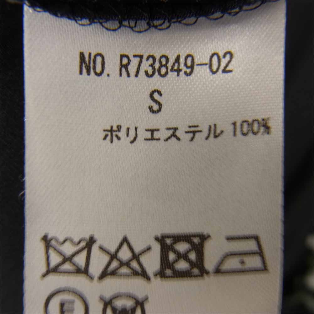 アイロン R73849-02 花柄 ワンピース ブラック系 S【中古】