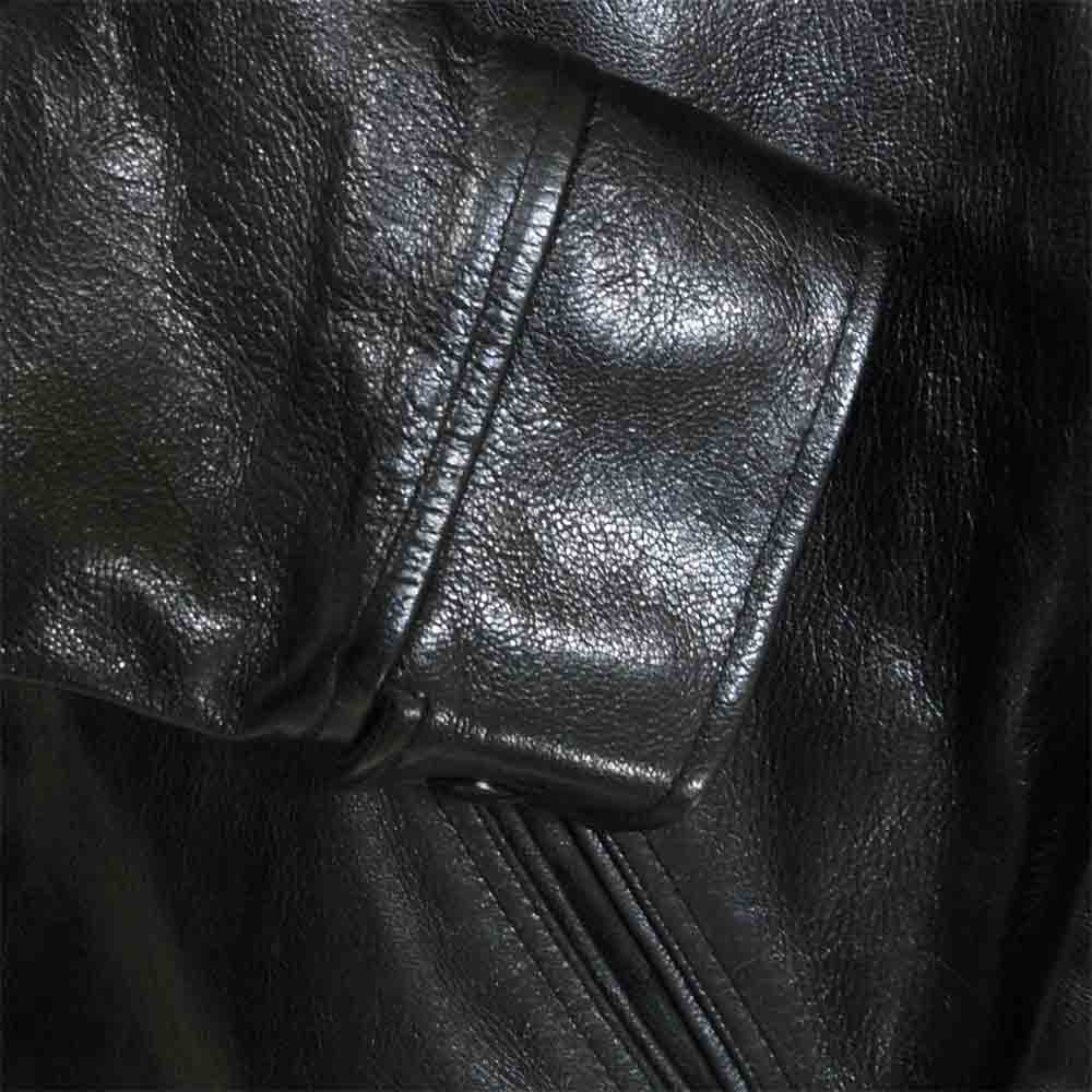 ウエストライド WATSONVILLE LEATHER COAT ワトソンビル レザー コート ブラック系 42【美品】【中古】