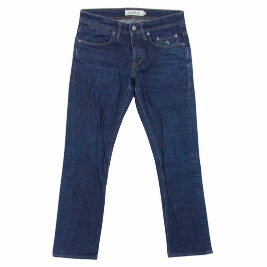 シヴィリアデニム スリム デニム パンツ イタリア製 インディゴブルー系 30【中古】