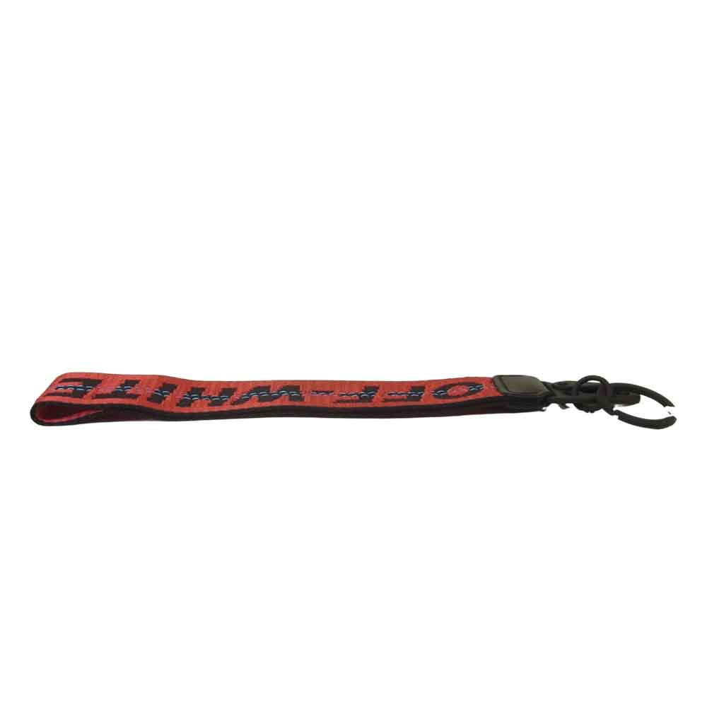 OFF-WHITE オフホワイト OMNF001F186470042000 インダストリアル キーチェーン キーループ RED NO COLOR キーホルダー レッド系【極上美品】【中古】