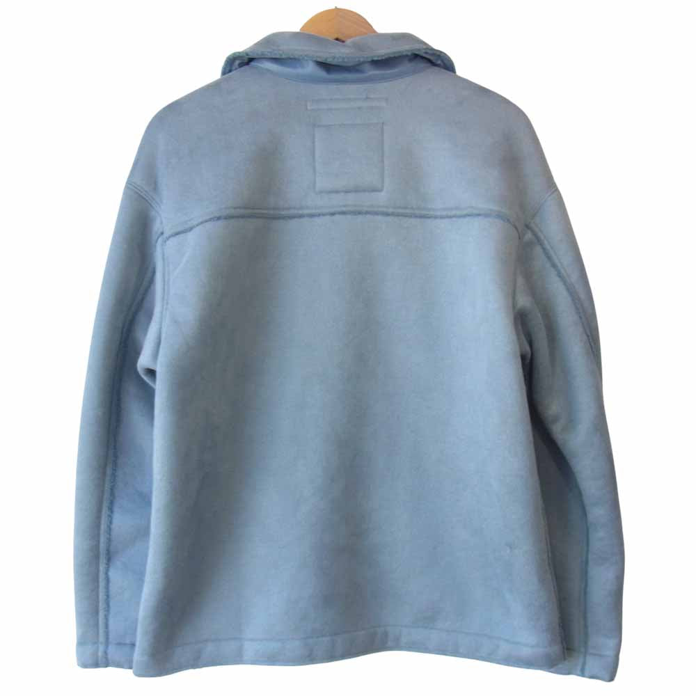 EGO TRIPPING エゴトリッピング 20AW FAKE MOUTON COVERALL 裏ボア フェイクムートン カバーオール ジャケット ブルー系 48【新古品】【未使用】【中古】