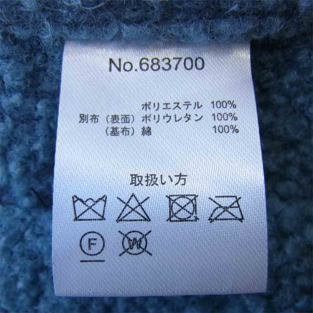 EGO TRIPPING エゴトリッピング 20AW FAKE MOUTON COVERALL 裏ボア フェイクムートン カバーオール ジャケット ブルー系 48【新古品】【未使用】【中古】