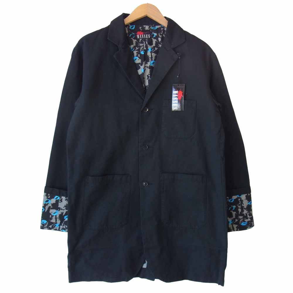 マシス 19AW LIPS FACTORY COAT ファクトリー ステンカラー コート ブラック系 S【新古品】【未使用】【中古】