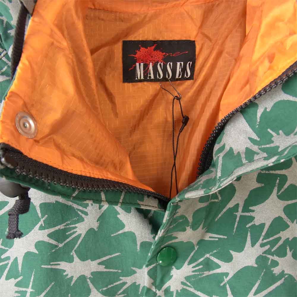 マシス NYLON SHELL JKT SPLASH ナイロン シェル ジャケット スプラッシュ グリーン系 M【新古品】【未使用】【中古】