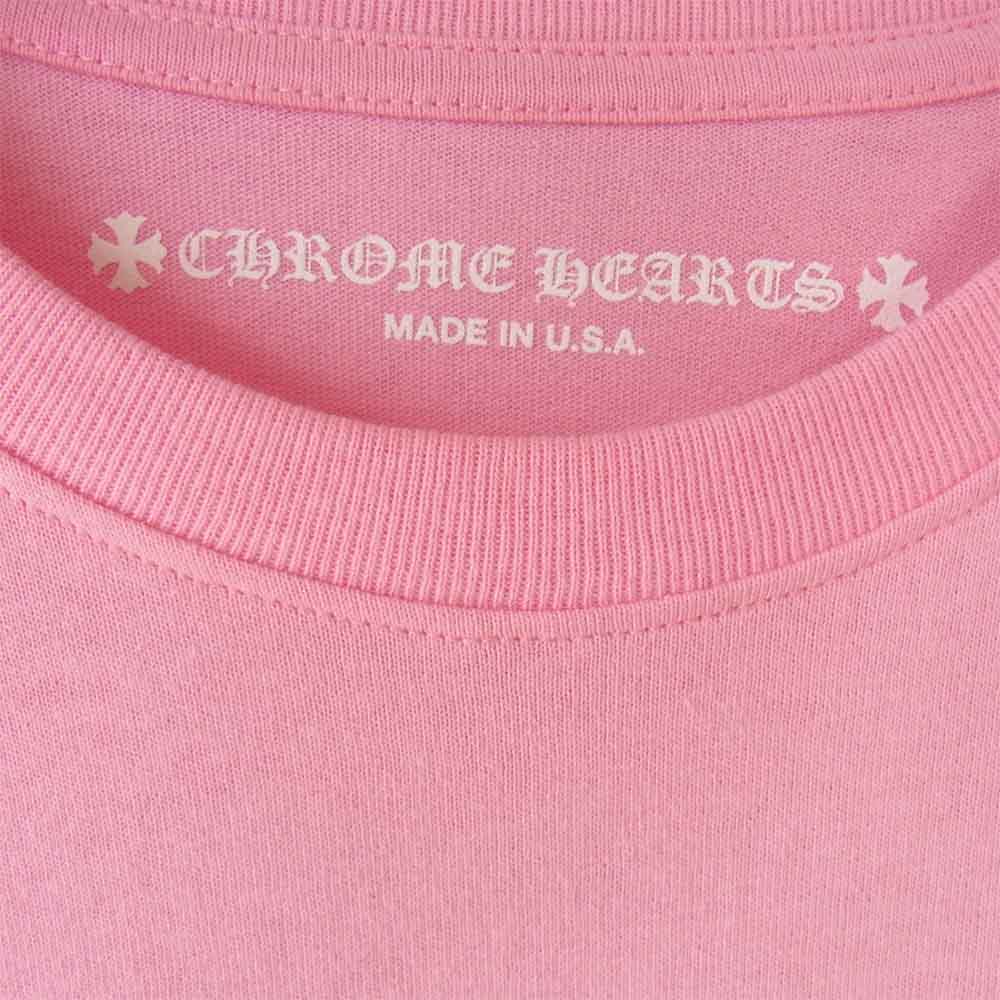 CHROME HEARTS クロムハーツ（原本無） 国内正規品 MATTY BOY マッティボーイ PPO VANITY AFFAIR T-SHRT バニティー アフェア Tシャツ ピンク系 XL【新古品】【未使用】【中古】