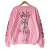 CHROME HEARTS クロムハーツ（原本無） 19AW 国内正規品 MATTY BOY マッティボーイ PPO VANITY AFFAIR SWTSHRT バニティーアフェア スウェット トレーナー ピンク系 XL【中古】