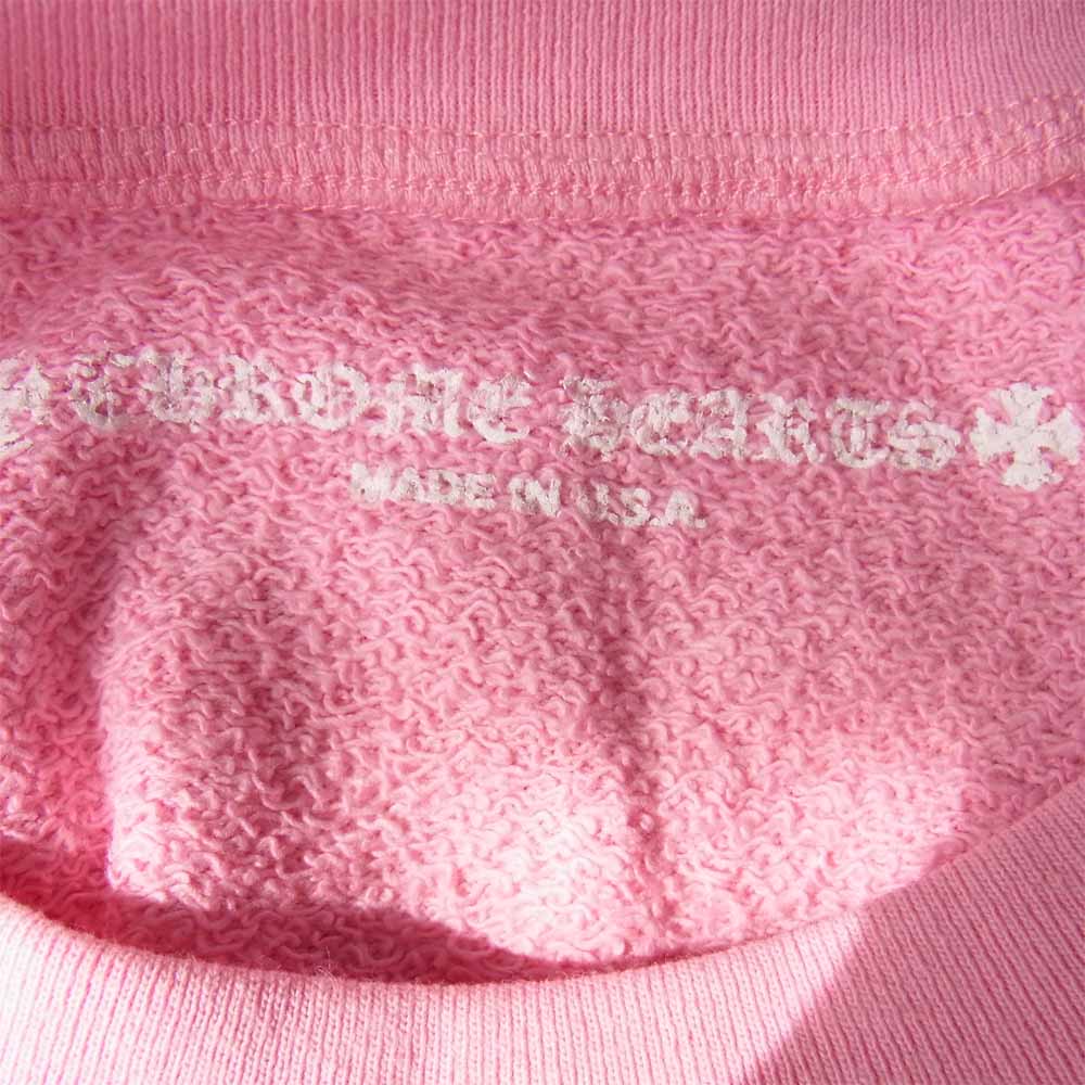 CHROME HEARTS クロムハーツ（原本無） 19AW 国内正規品 MATTY BOY マッティボーイ PPO VANITY AFFAIR SWTSHRT バニティーアフェア スウェット トレーナー ピンク系 XL【中古】