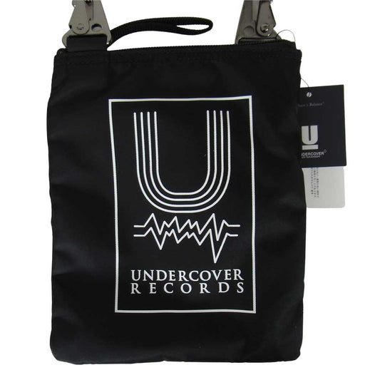 UNDERCOVER アンダーカバー UCY9P02 RECORDS LOGO ショルダー ポーチ バッグ ブラック系【新古品】【未使用】【中古】