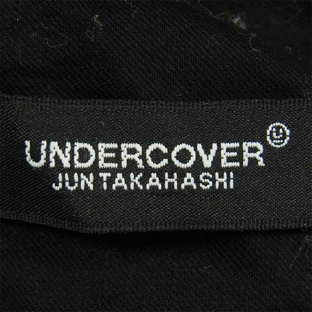 UNDERCOVER アンダーカバー 20AW UCZ4501-2 イージー パンツ DOT CHECK ウール B.BLACK BASE 3【新古品】【未使用】【中古】