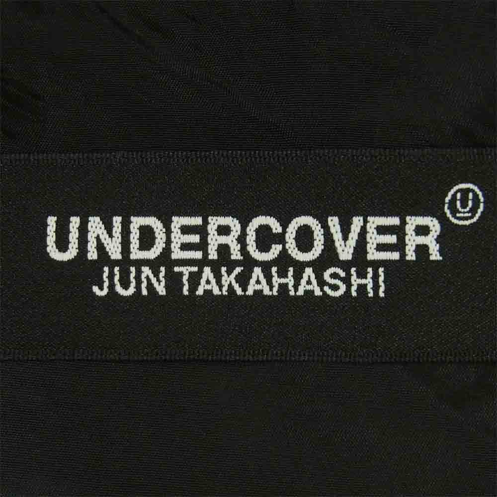 UNDERCOVER アンダーカバー 20AW UCZ4301-1 縮絨 ウール ステンカラー コート B.BLACK BASE 3【新古品】【未使用】【中古】