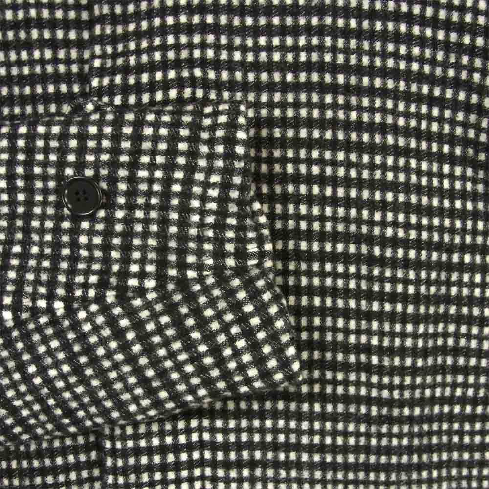 UNDERCOVER アンダーカバー 20AW UCZ4301-1 縮絨 ウール ステンカラー コート B.BLACK BASE 3【新古品】【未使用】【中古】