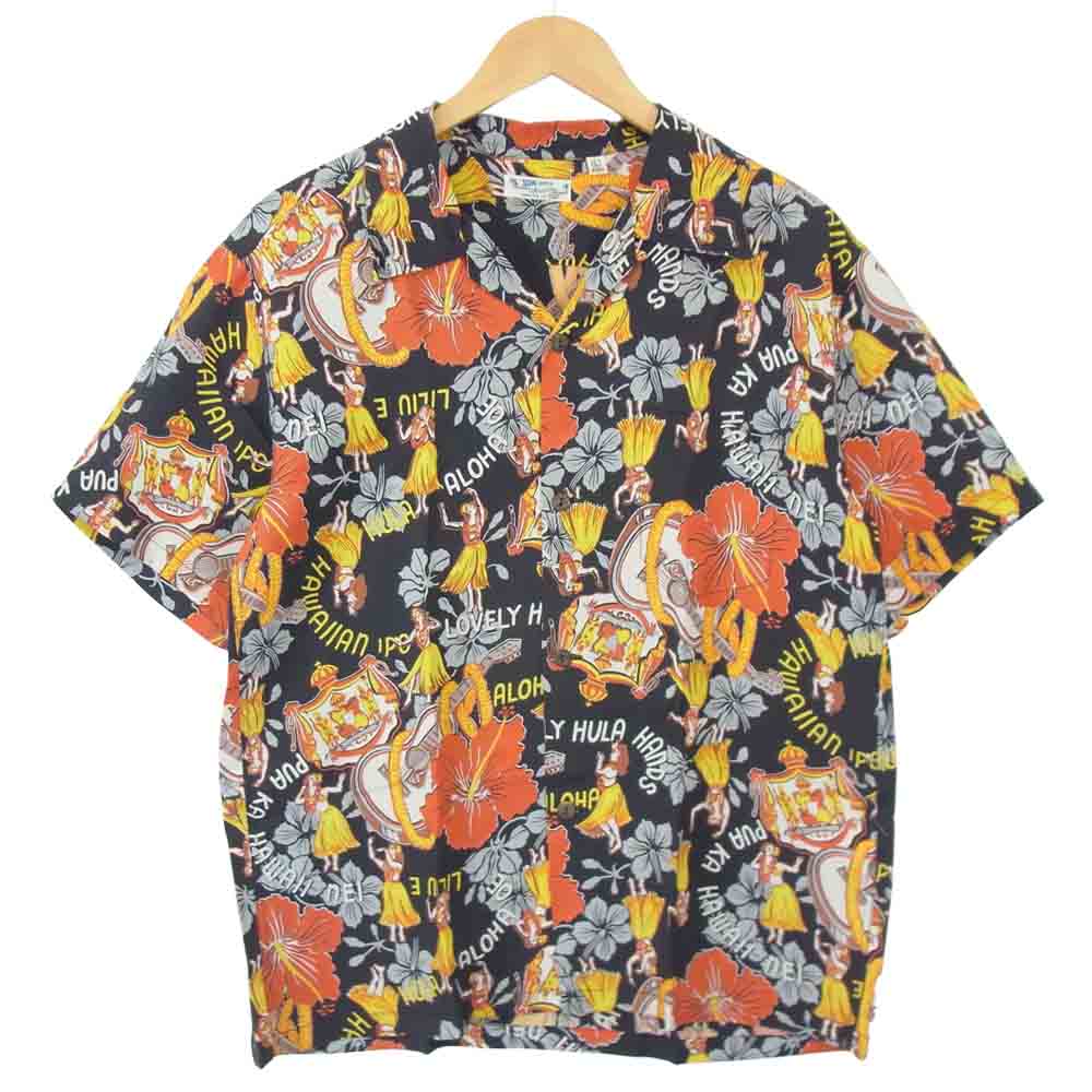 SUN SURF サンサーフ SS37835JS JOURNAL STANDARD ジャーナルスタンダード ハワイアン アロハ シャツ マルチカラー系 L【中古】