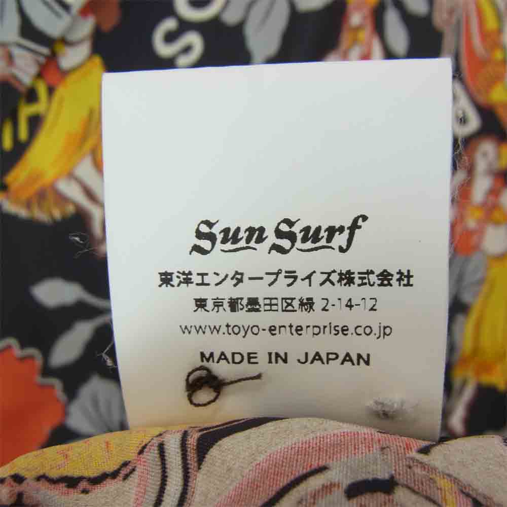 SUN SURF サンサーフ SS37835JS JOURNAL STANDARD ジャーナルスタンダード ハワイアン アロハ シャツ マルチカラー系 L【中古】