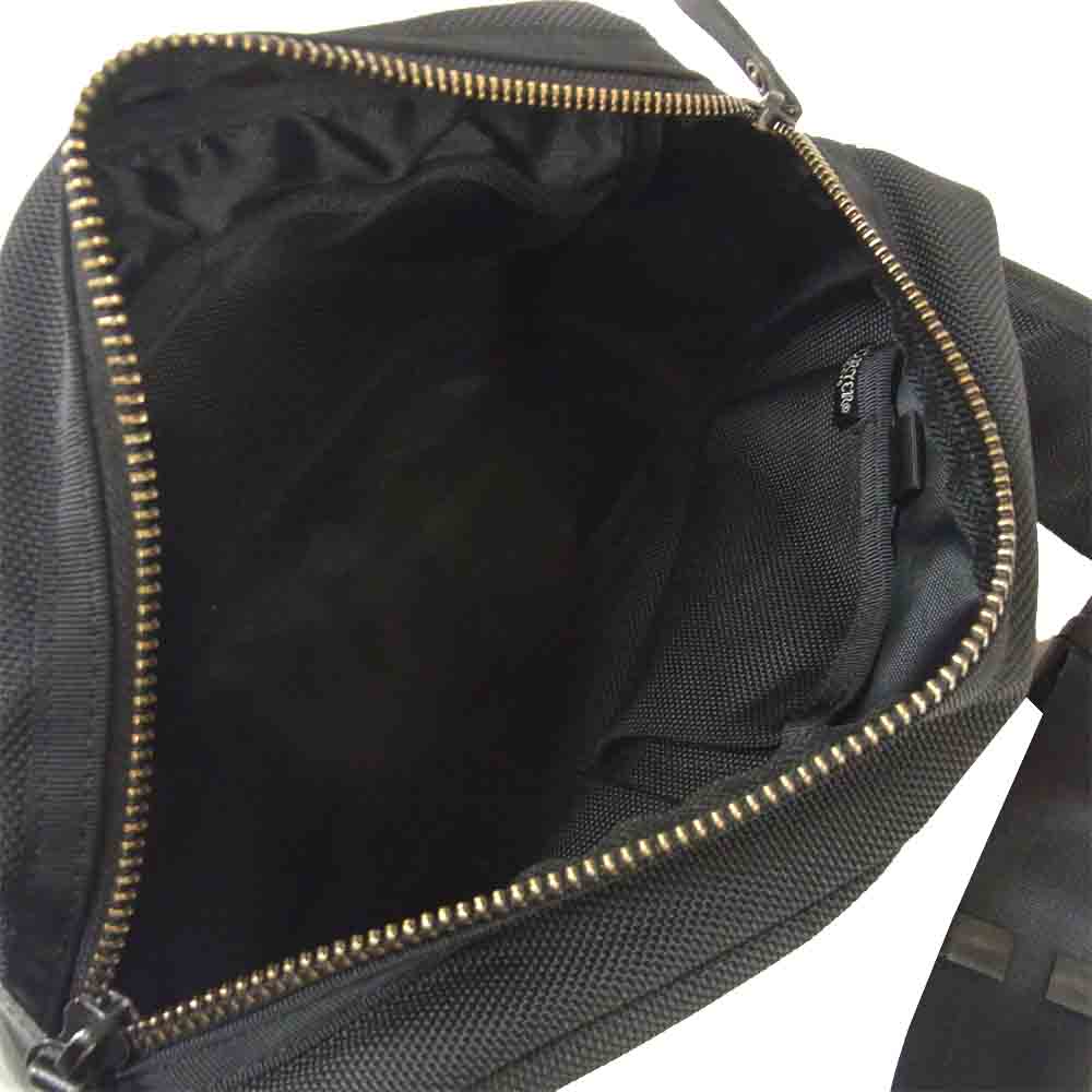 PORTER ポーター ヒート バリスター ナイロン ウエスト ショルダー バッグ ブラック系【中古】
