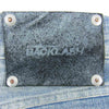 ISAMUKATAYAMA BACKLASH イサムカタヤマバックラッシュ 1483-11 13oz ストレッチ デニム ホース レザー スーパー スキニー パンツ インディゴブルー系 S【中古】