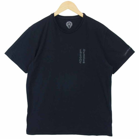 CHROME HEARTS クロムハーツ（原本無） USA製 CHプラス クロス プリント Tシャツ ブラック系 M【中古】