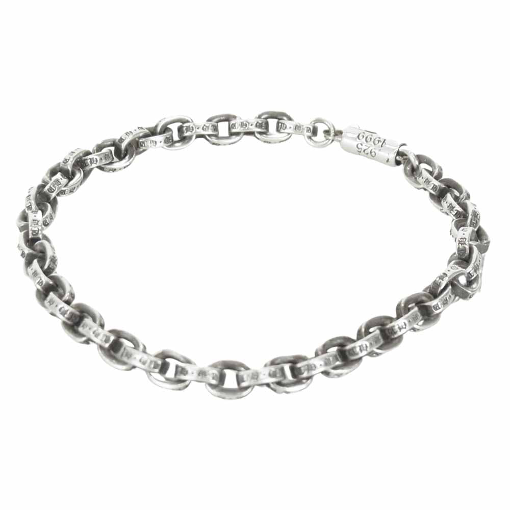 CHROME HEARTS クロムハーツ（原本有） PAPER CHAIN 7inch ペーパー チェーン ブレスレット シルバー系【中古】