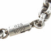 CHROME HEARTS クロムハーツ（原本有） PAPER CHAIN 7inch ペーパー チェーン ブレスレット シルバー系【中古】