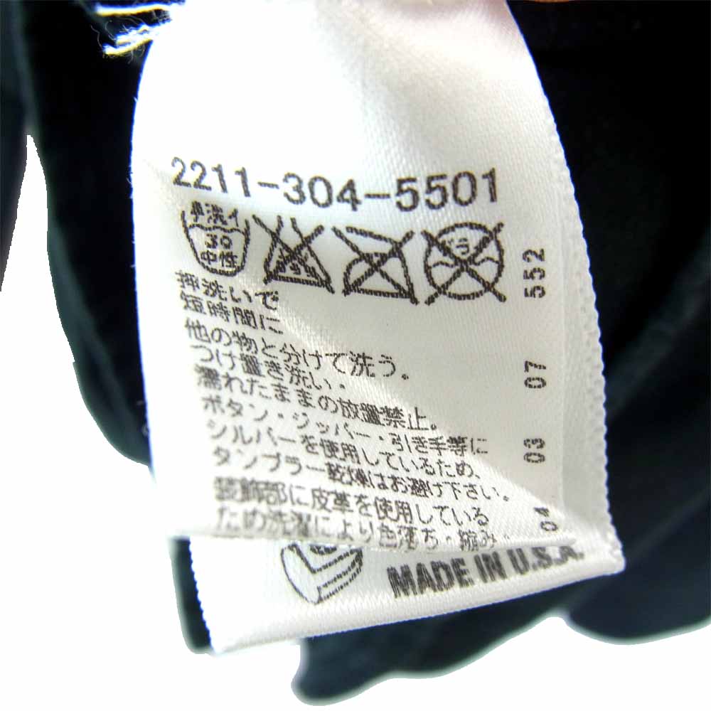 CHROME HEARTS クロムハーツ（原本有） 国内正規品 USA製 DENIM WESTERN デニム ウエスタン シャツ ブラック系 M【中古】