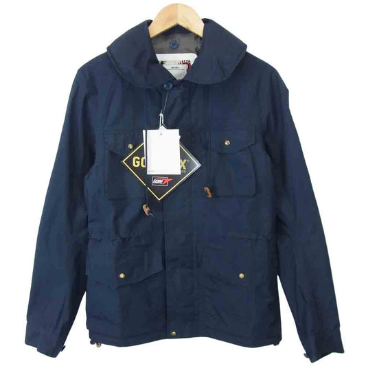 VISVIM ビズビム 15AW 0115205013005 PFD JKT 2.5L GORE-TEX ゴアテックス ナイロン フィールド ジャケット ネイビー系 1【極上美品】【中古】