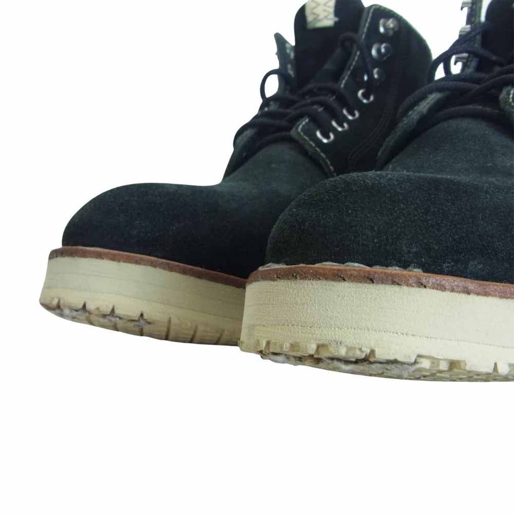 VISVIM ビズビム 20SS 0120102002006 VIRGIL BOOTS-FOLK スエード ヴァージル フォーク ブーツ ブラック系 US8【中古】