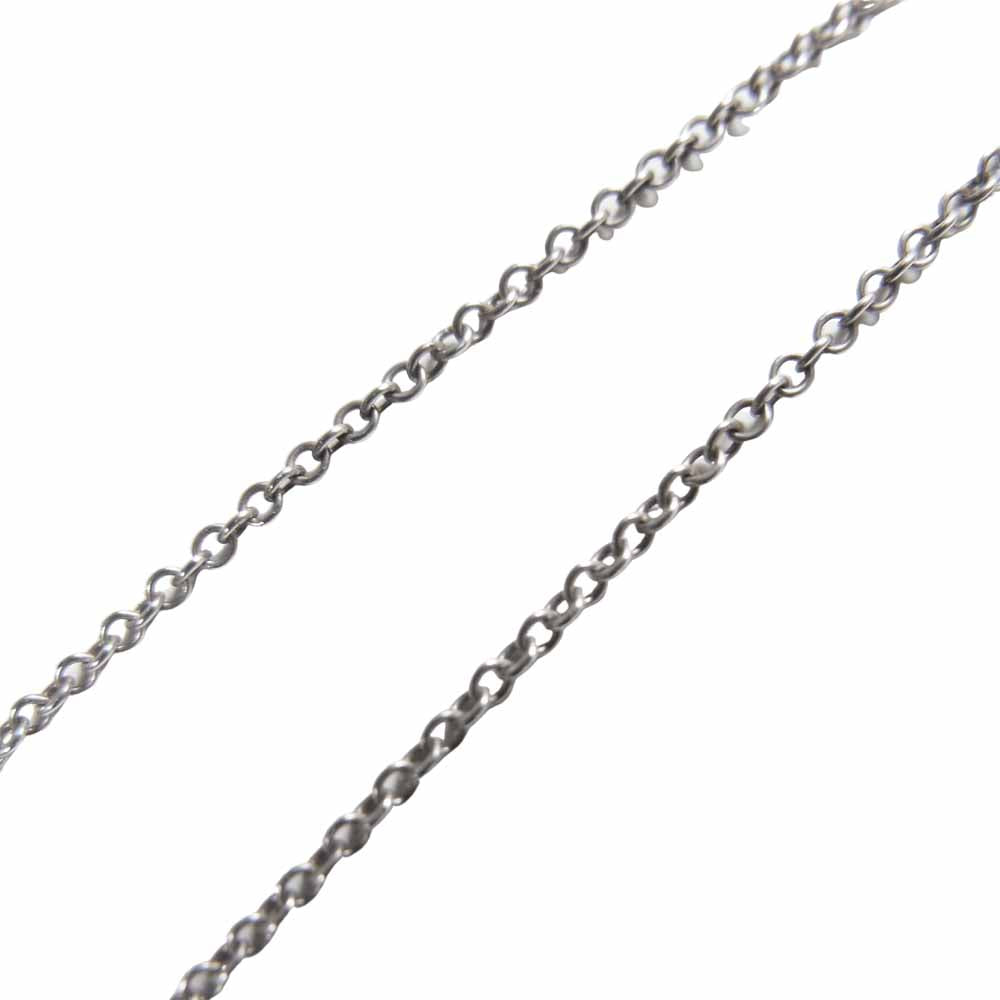 TIFFANY&Co. ティファニー ダブル ラビング ハート ネックレス  シルバー系【中古】