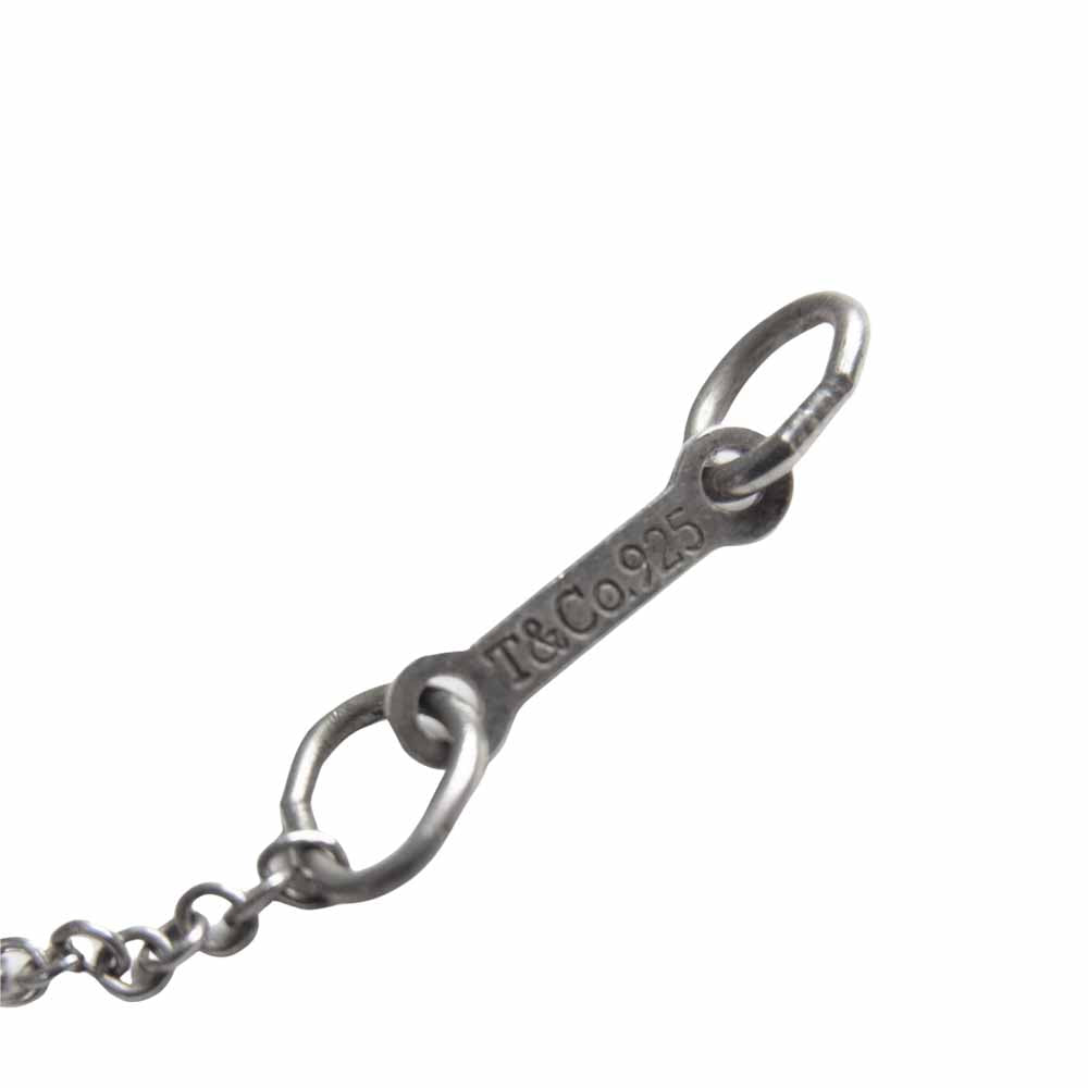 TIFFANY&Co. ティファニー ダブル ラビング ハート ネックレス  シルバー系【中古】