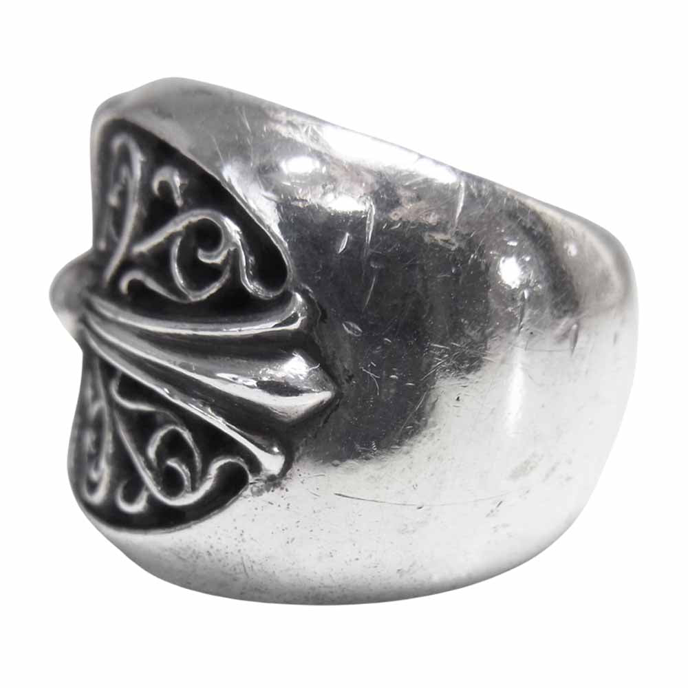 CHROME HEARTS クロムハーツ（原本無） CLASSIC OVAL クラシック オーバル クロス リング シルバー系 23号程度【中古】