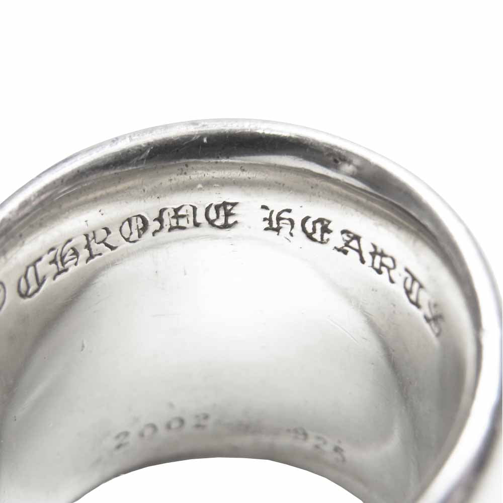 CHROME HEARTS クロムハーツ（原本無） CLASSIC OVAL クラシック オーバル クロス リング シルバー系 23号程度【中古】