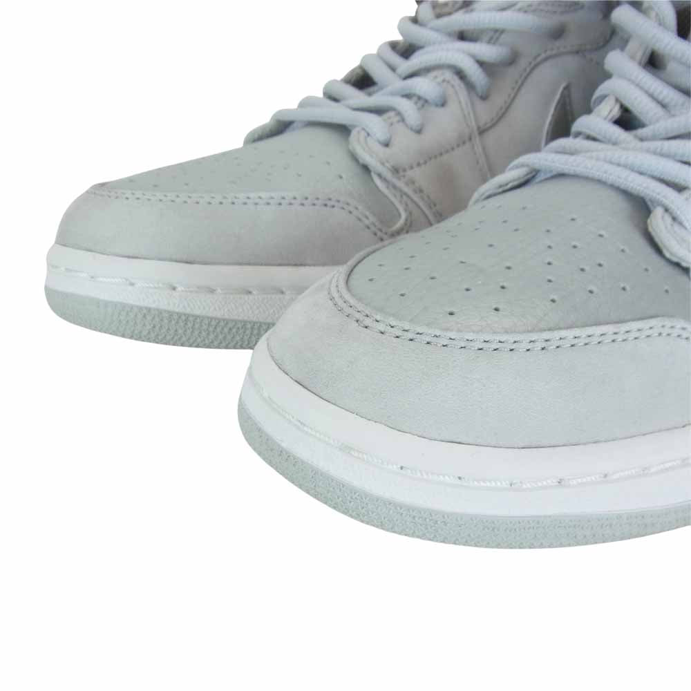 NIKE ナイキ 136060-001 AIR JORDAN 1 2001 ADDITION エアジョーダン1 2001 エディション スニーカー シルバー系 27.5cm【美品】【中古】