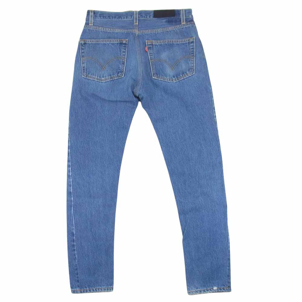 Levi's リーバイス × リダン RE/DONE クラッシュリペア加工 デニム パンツ ジーンズ インディゴブルー系 28【美品】【中古】
