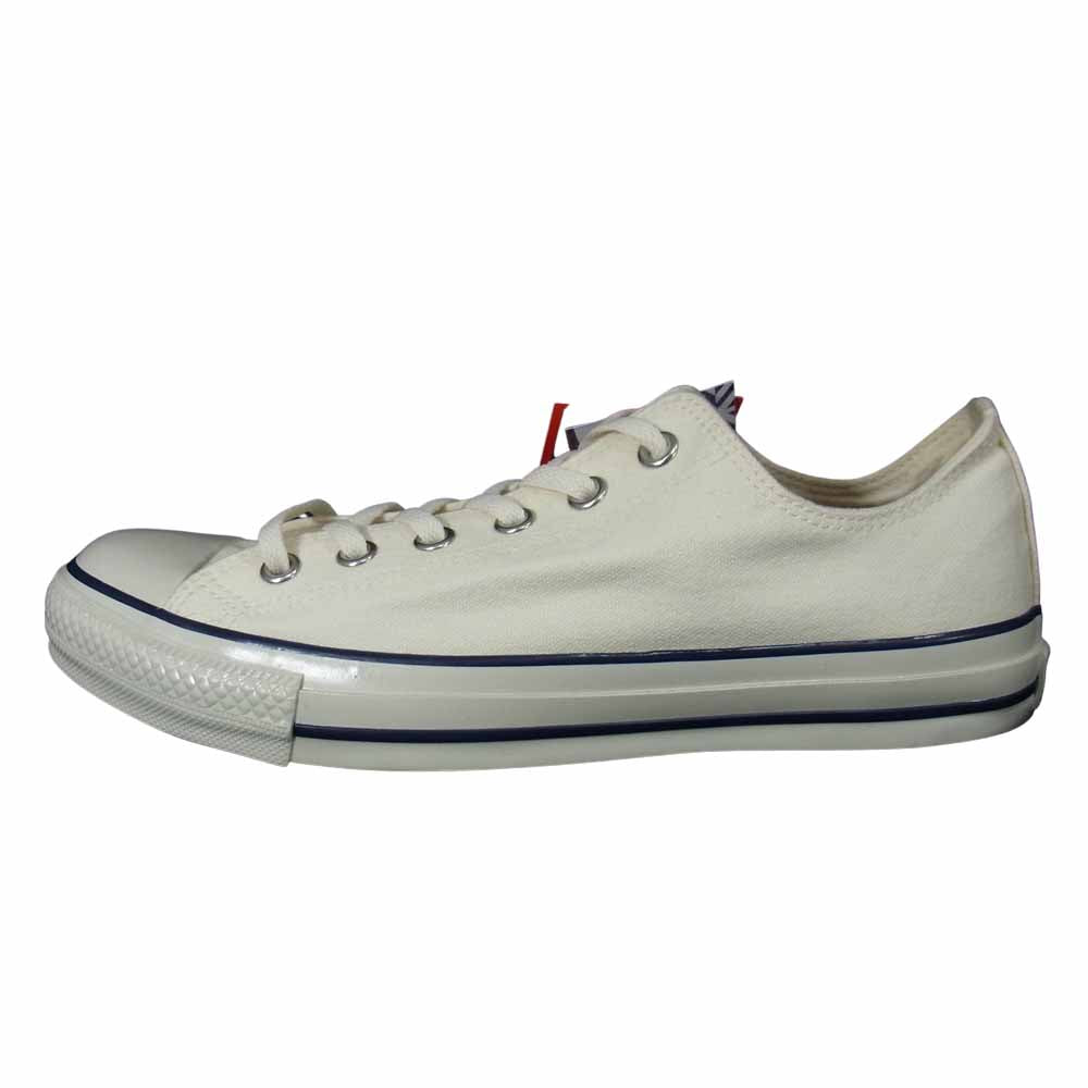Ron Herman ロンハーマン 1CK937 × コンバース CONVERSE ALL STAR OX オールスター オックス ローカット スニーカー ホワイト ホワイト系 26cm【新古品】【未使用】【中古】