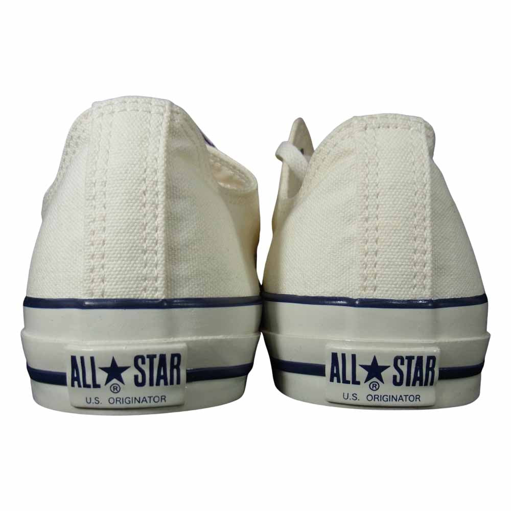 Ron Herman ロンハーマン 1CK937 × コンバース CONVERSE ALL STAR OX オールスター オックス ローカット スニーカー ホワイト ホワイト系 26cm【新古品】【未使用】【中古】