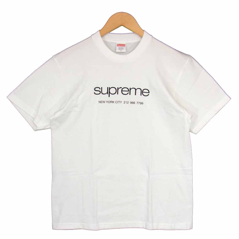 Supreme シュプリーム 納品書付属 20SS Shop Tee ショップ Tシャツ ホワイト系 S【新古品】【未使用】【中古】