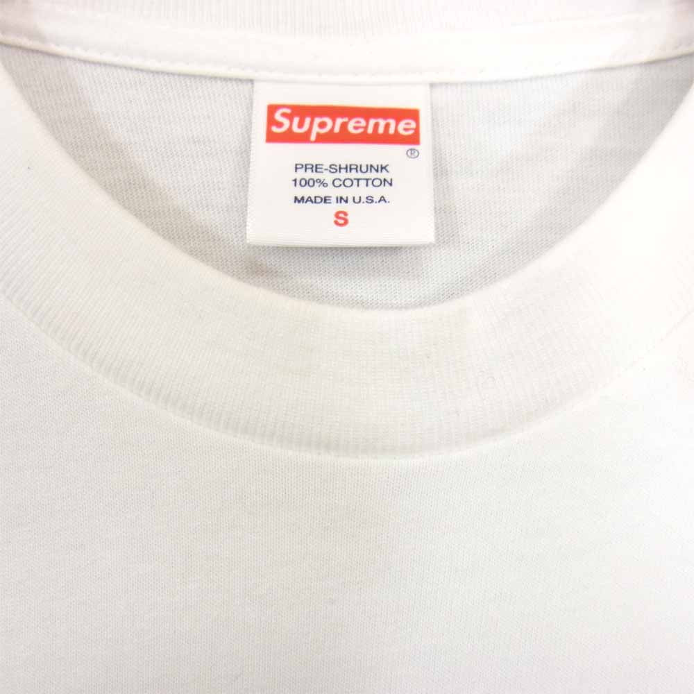 Supreme シュプリーム 納品書付属 20SS Shop Tee ショップ Tシャツ ホワイト系 S【新古品】【未使用】【中古】