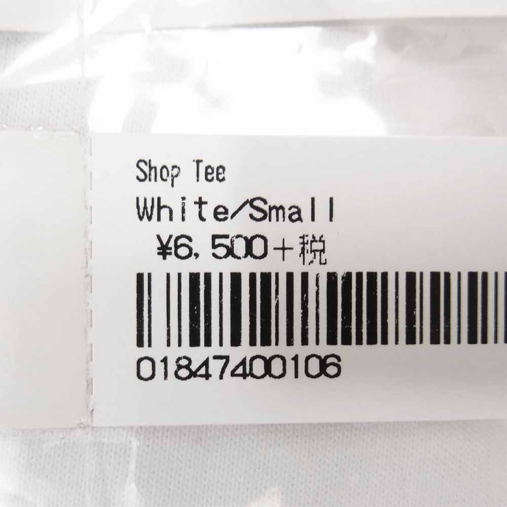 Supreme シュプリーム 納品書付属 20SS Shop Tee ショップ Tシャツ ホワイト系 S【新古品】【未使用】【中古】