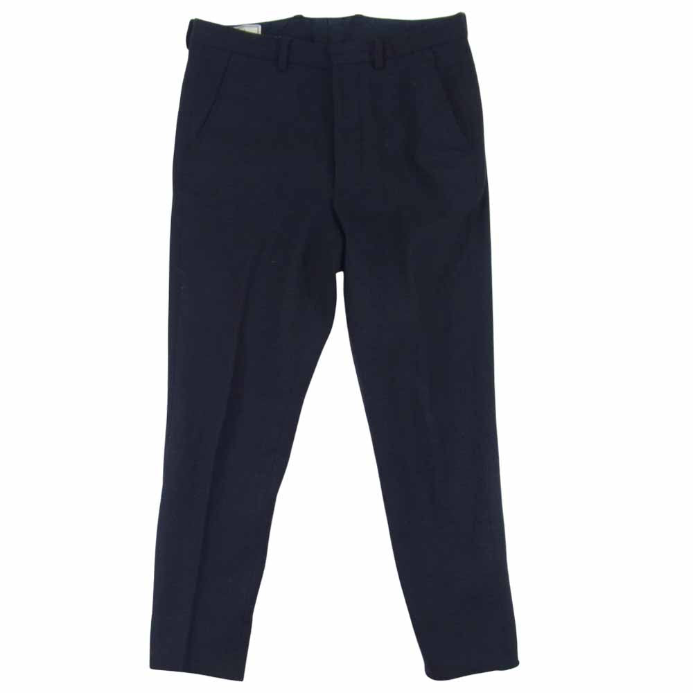アミ ウール スラックス パンツ ネイビー系 36【中古】