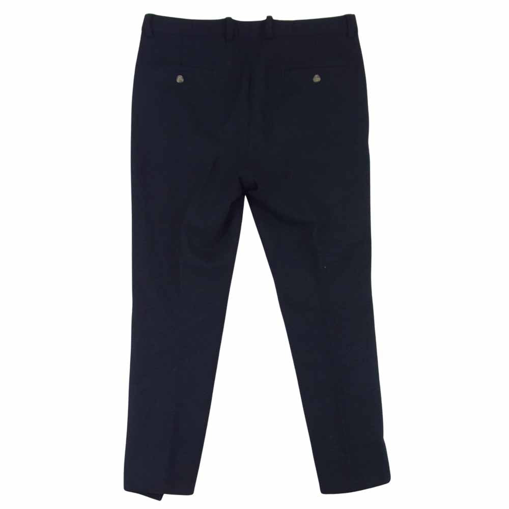 アミ ウール スラックス パンツ ネイビー系 36【中古】