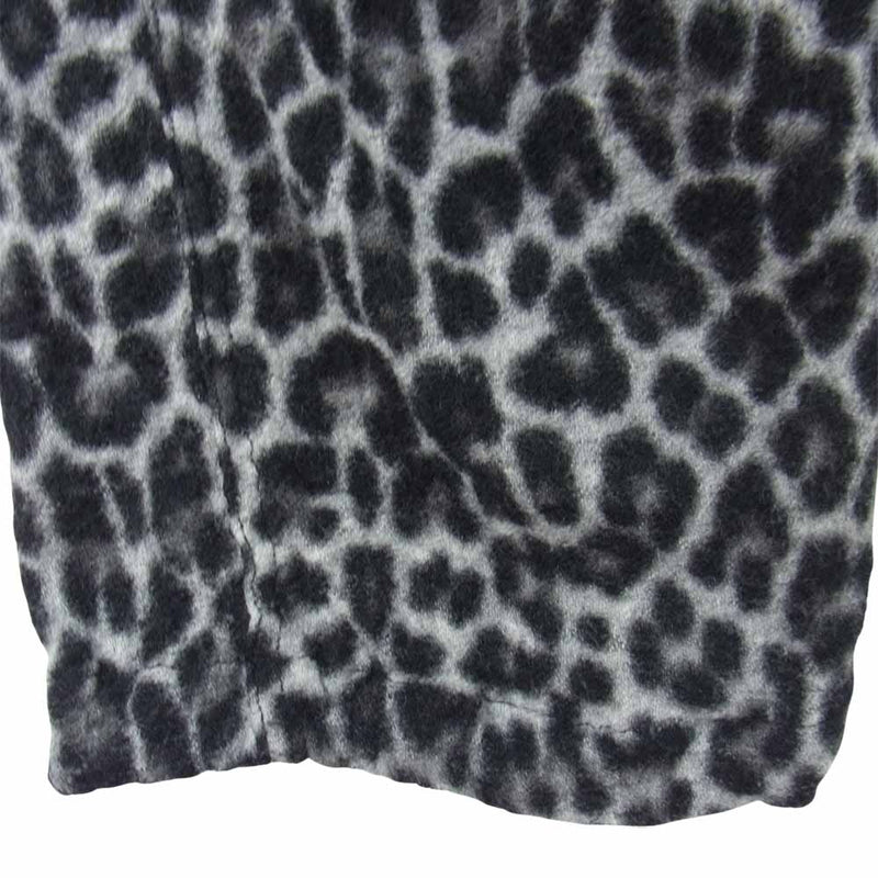Sacai サカイ 20AW 20-02393M Leopard Shrivel Pants レオパード パンツ グレー系 1【美品】【中古】